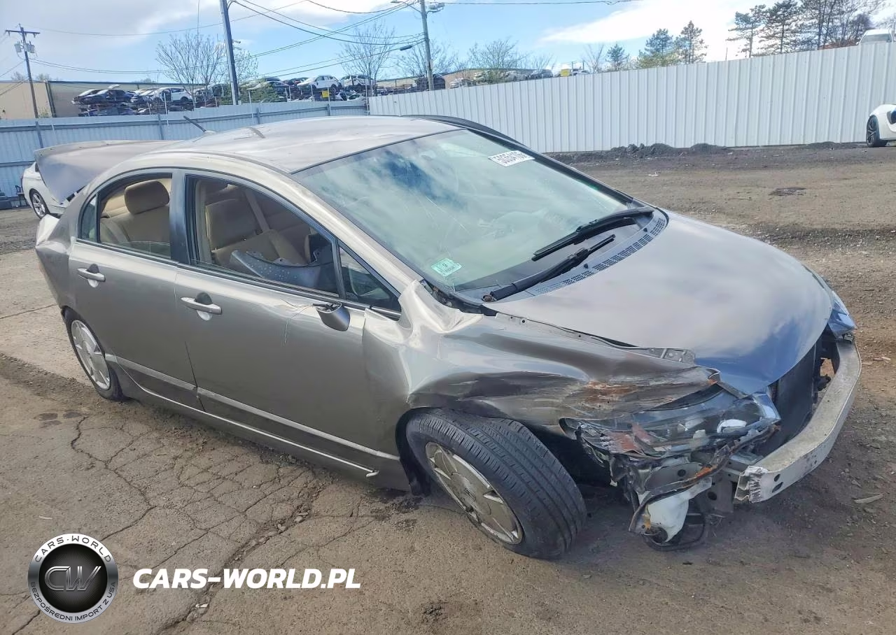 2007 Honda Civic Hybrid VIN:JHMFA36207S024555 - 4