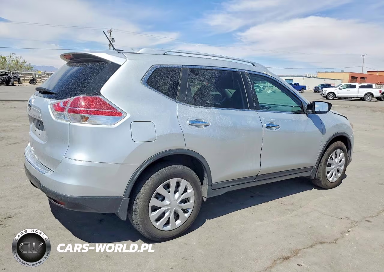 2016 Nissan Rogue S VIN:KNMAT2MT5GP615401 - 3