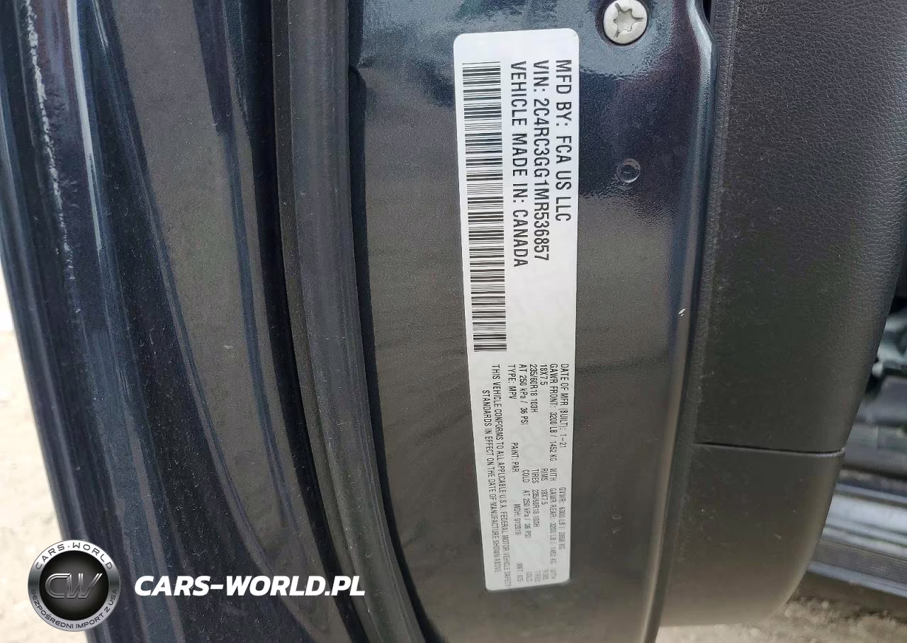 2021 Chrysler Pacifica Limited VIN:2C4RC3GG1MR536857 - 12