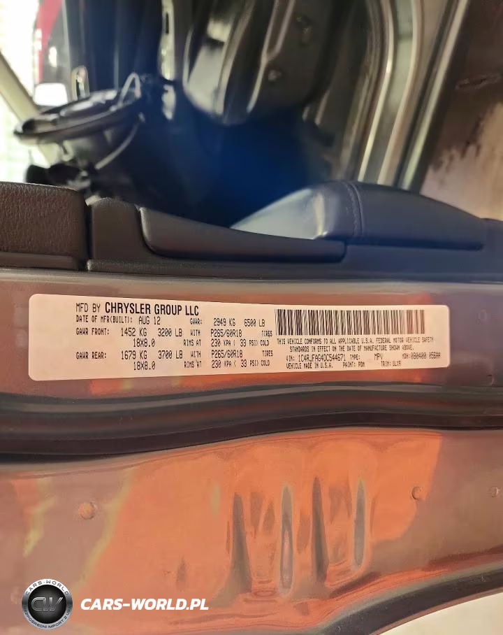 2012 Jeep Grand Cherokee VIN:1C4RJFAG4DC544671 - 13