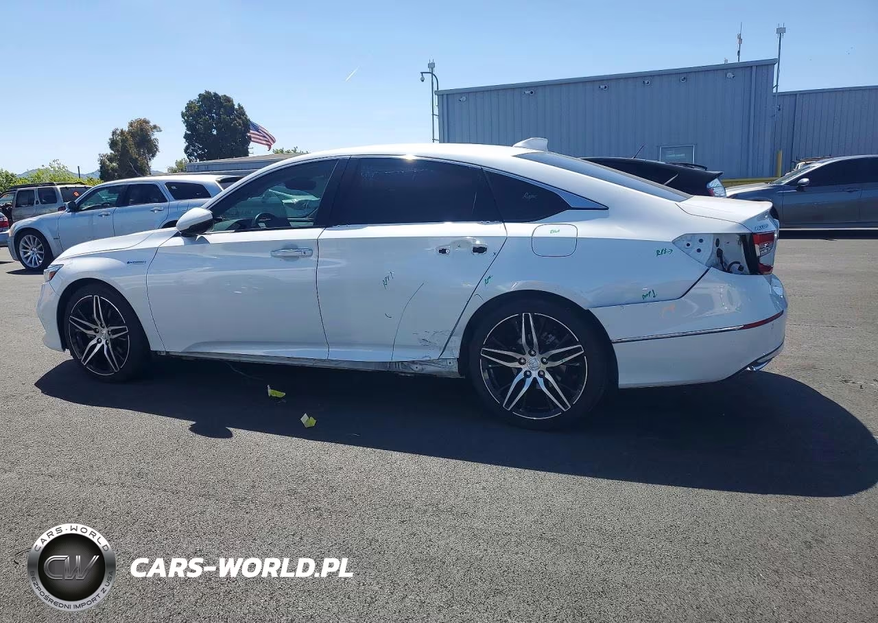 2021 Honda Accord Touring Hybrid VIN:1HGCV3F98MA016423 - 2