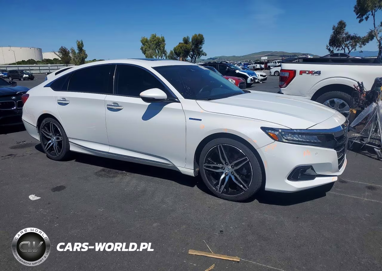 2021 Honda Accord Touring Hybrid VIN:1HGCV3F98MA016423 - 4