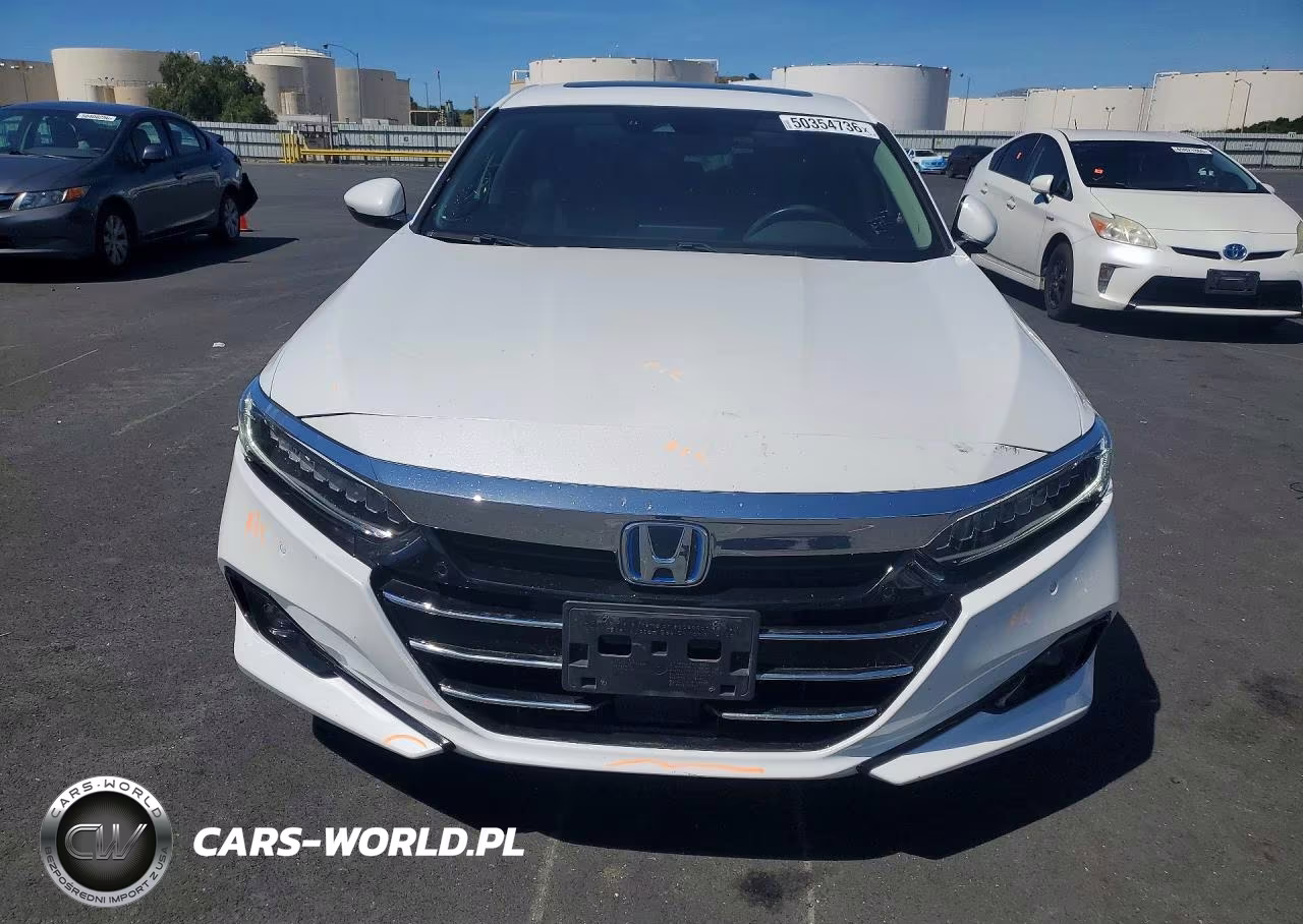 2021 Honda Accord Touring Hybrid VIN:1HGCV3F98MA016423 - 5