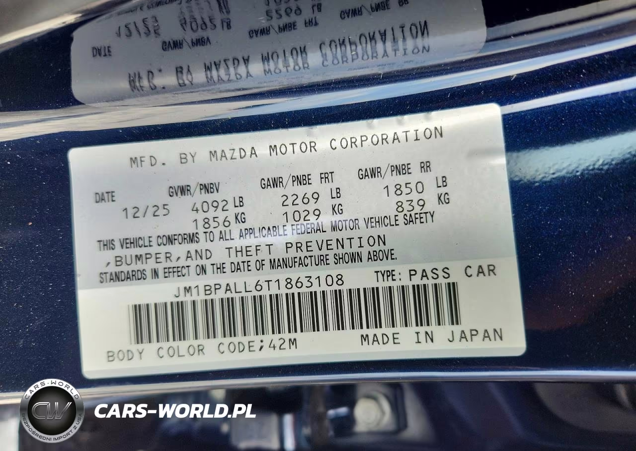 2026 Mazda 3 Preferred VIN:JM1BPALL6T1863108 - 13