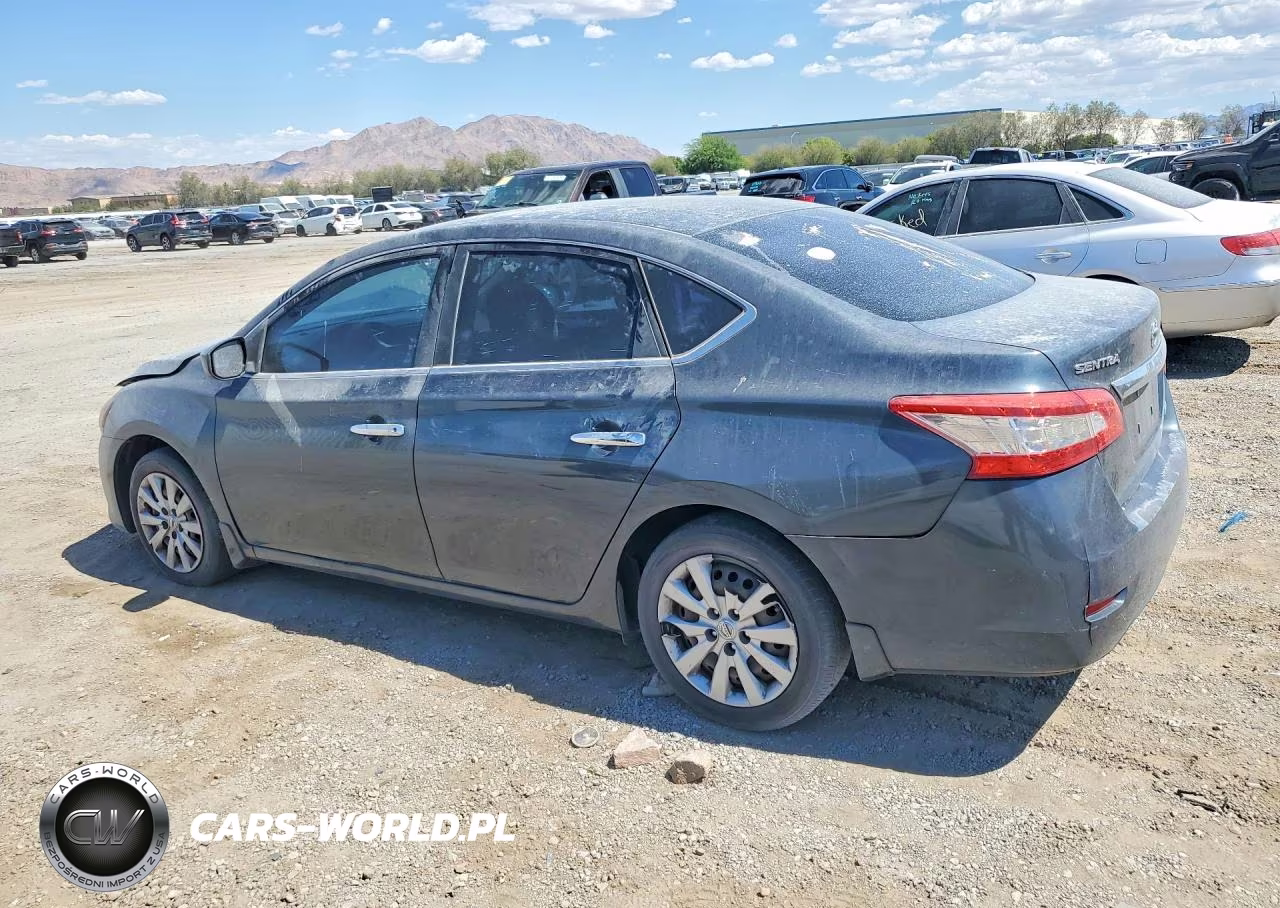 2013 Nissan Sentra S VIN:3N1AB7AP0DL744194 - 2