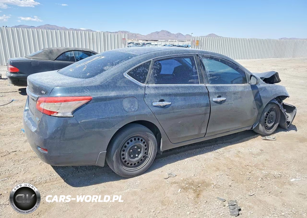 2013 Nissan Sentra S VIN:3N1AB7AP0DL744194 - 3