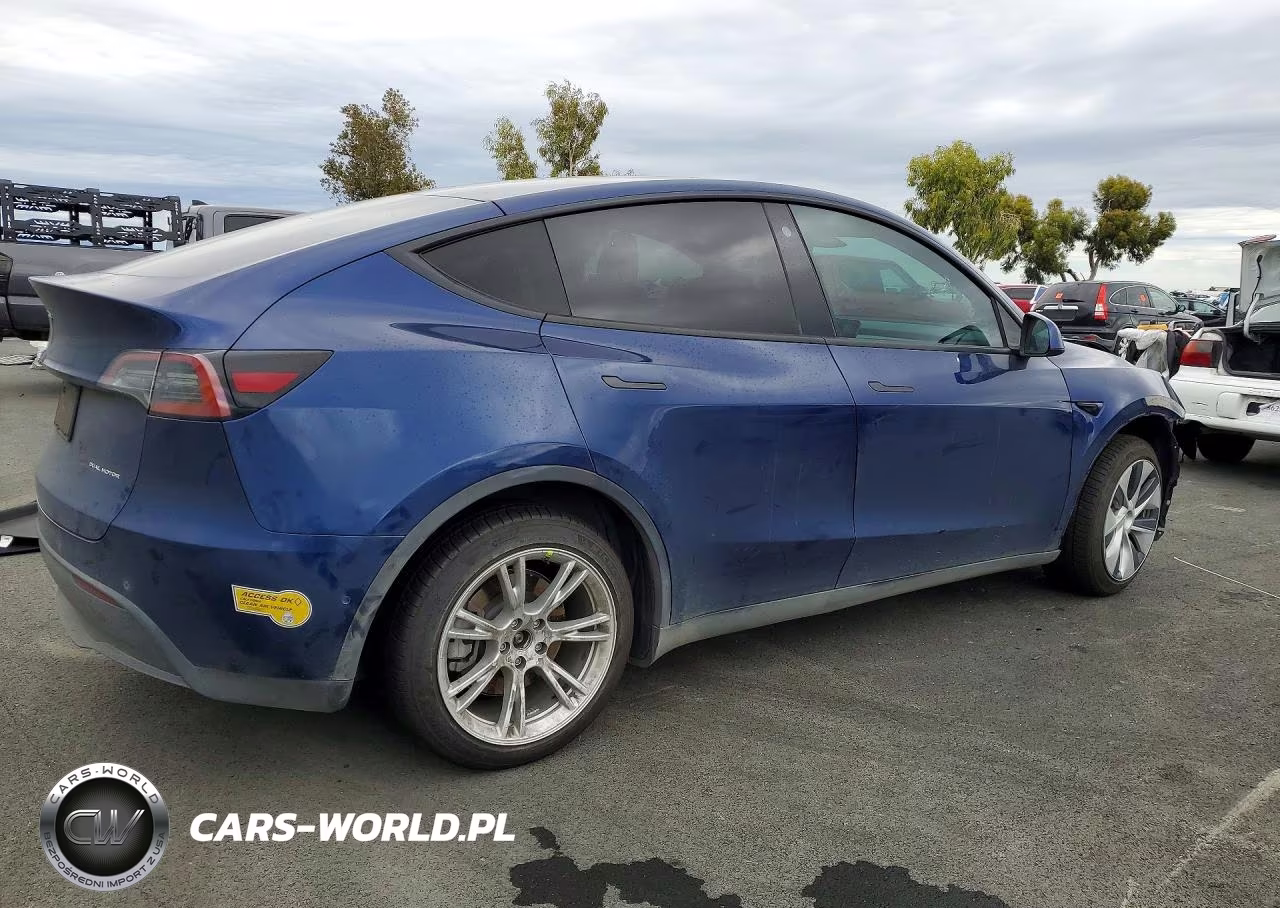 2022 Tesla Model Y VIN:7SAYGDEE1NF550734 - 3
