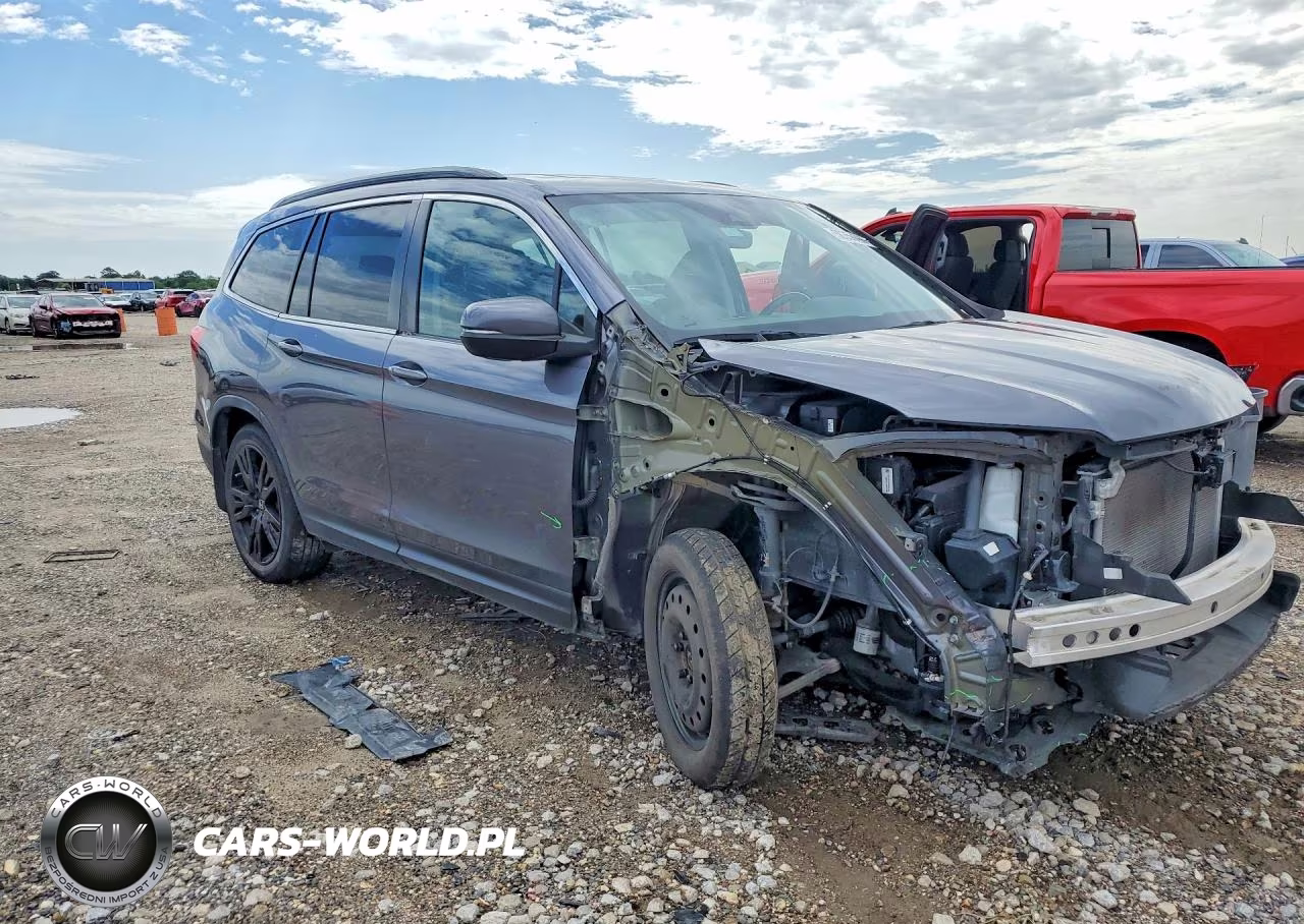 2021 Honda Pilot Se VIN:5FNYF5H20MB040946 - 4