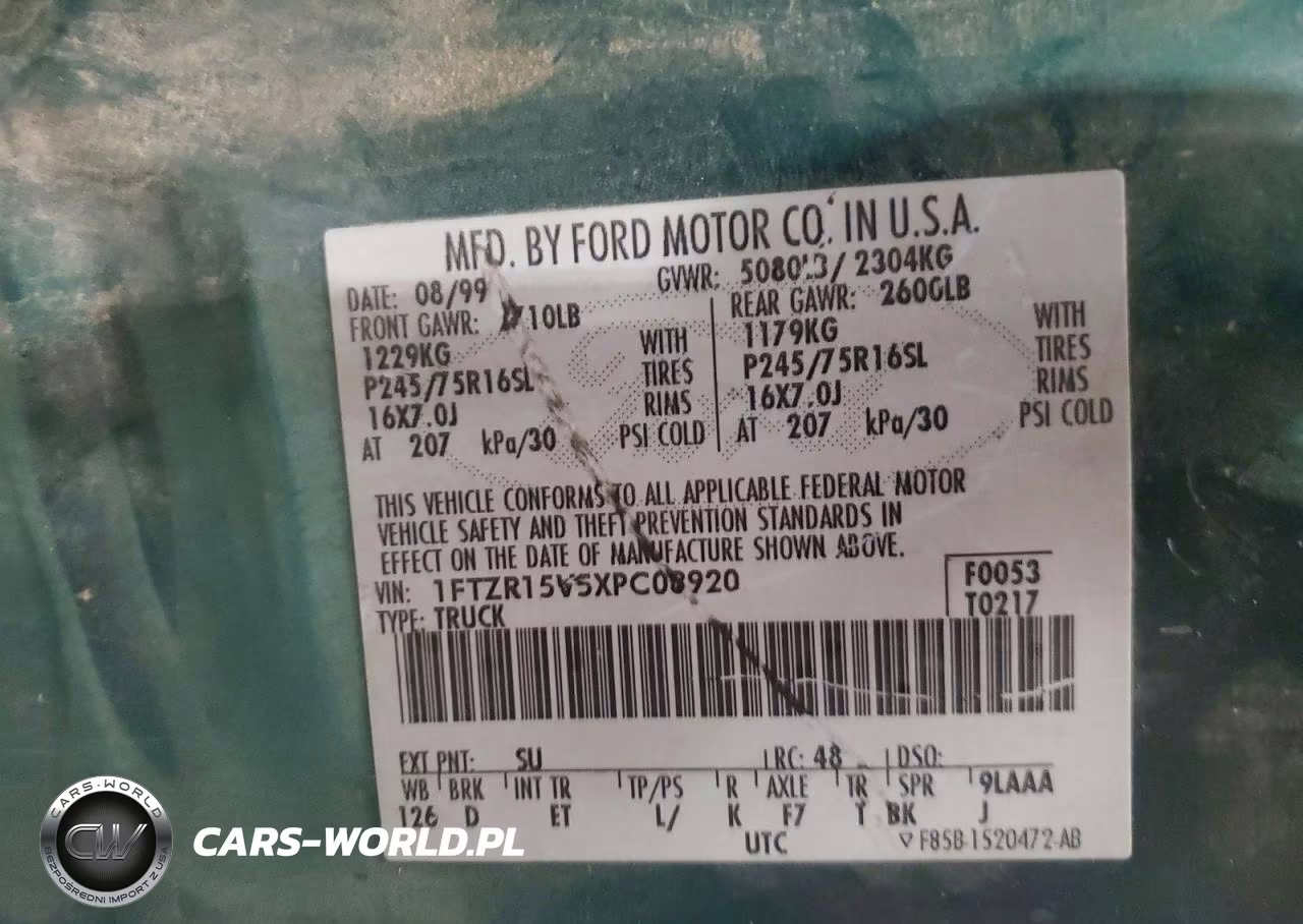 1999 Ford Ranger Super Cab VIN:1FTZR15V5XPC08920 - 12