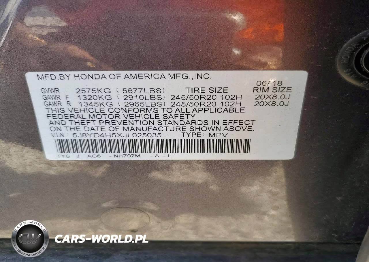 2018 Acura Mdx Technology VIN:5J8YD4H5XJL025035 - 13