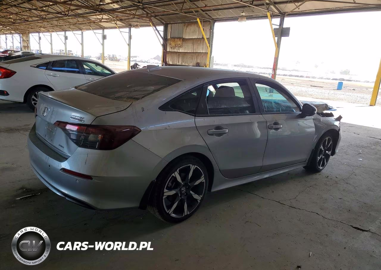 2025 Honda Civic Sport VIN:2HGFE4F81SH318452 - 3