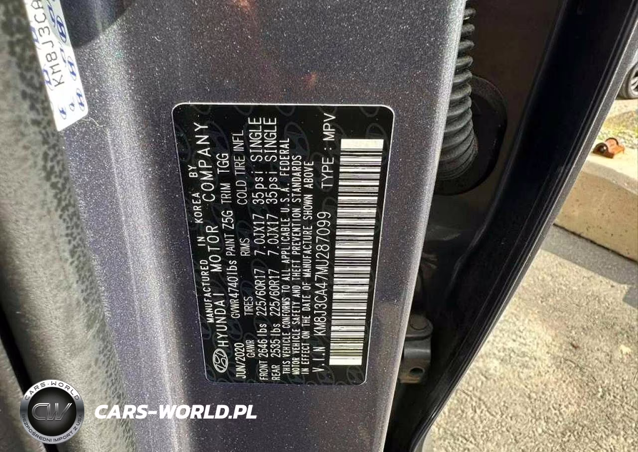 2021 Hyundai Tucson Value VIN:KM8J3CA47MU287099 - 10