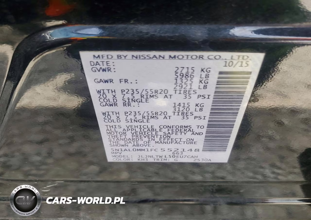 2015 Infiniti Qx60 Base VIN:5N1AL0MM1FC552148 - 14