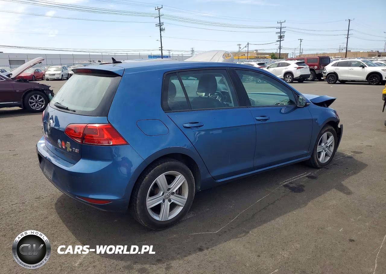 2017 Volkswagen Golf S VIN:3VW117AU2HM074618 - 3