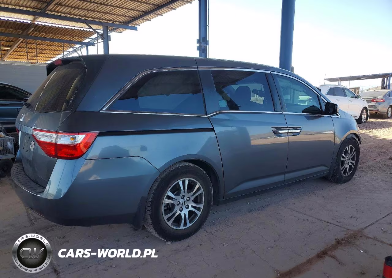 2012 Honda Odyssey Exl VIN:5FNRL5H61CB103549 - 3