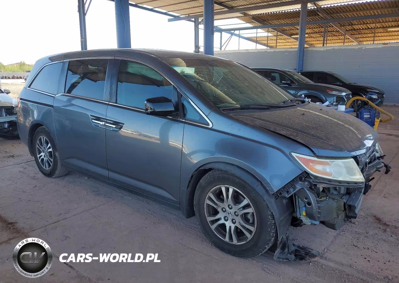 2012 Honda Odyssey Exl VIN:5FNRL5H61CB103549 - 4