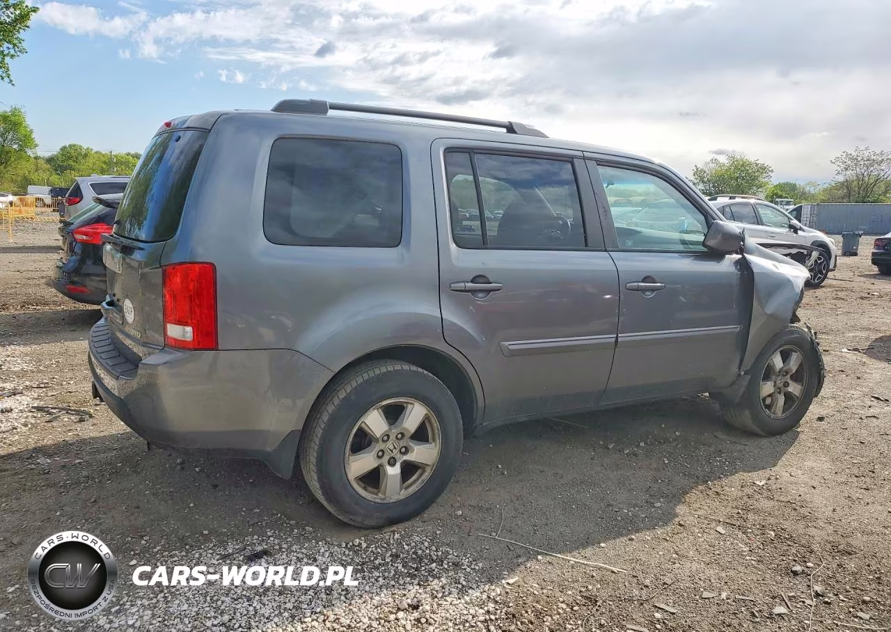 2011 Honda Pilot Ex VIN:5FNYF4H49BB025211 - 3