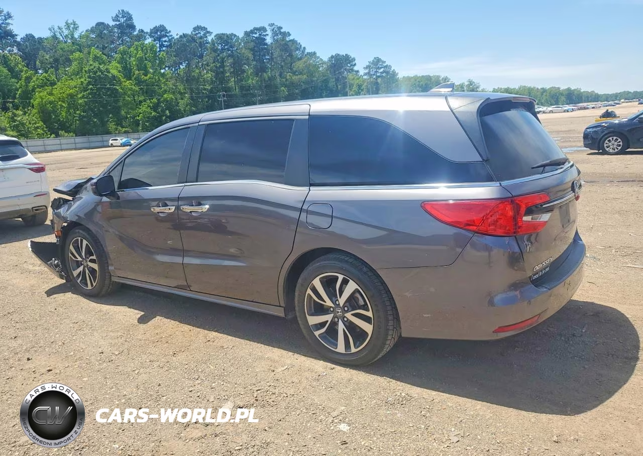 2022 Honda Odyssey Touring VIN:5FNRL6H81NB056338 - 2