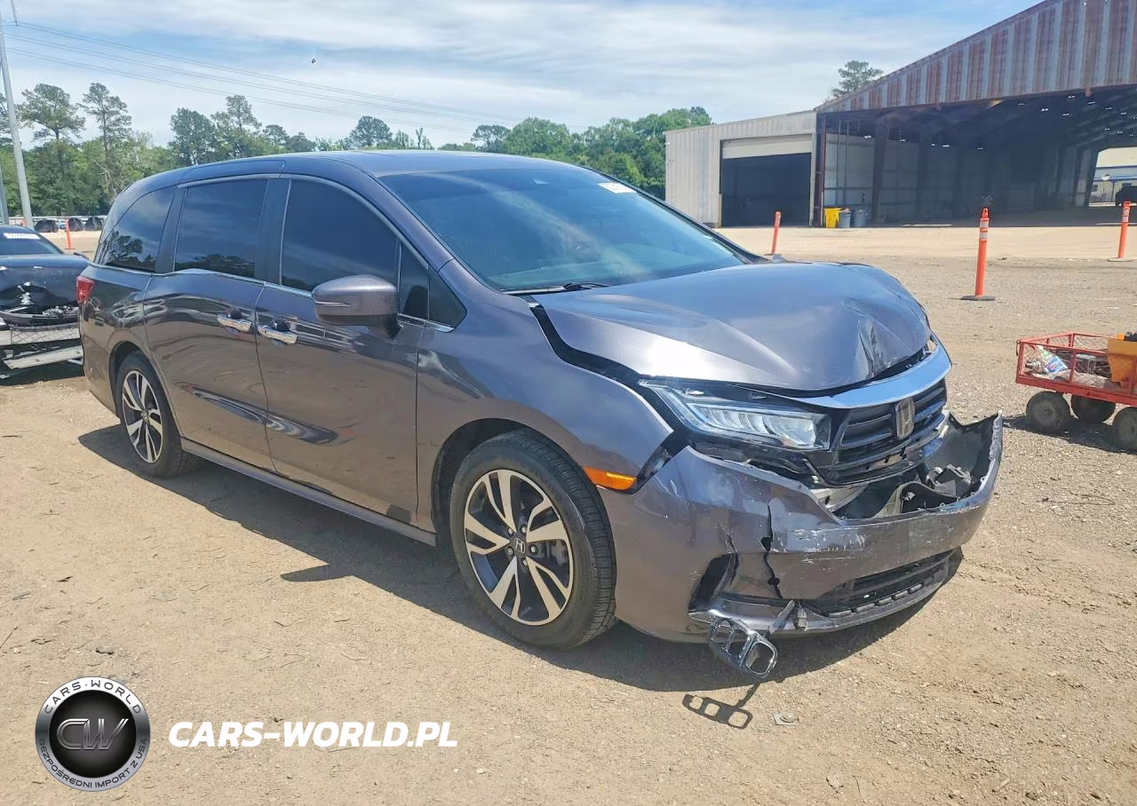 2022 Honda Odyssey Touring VIN:5FNRL6H81NB056338 - 4