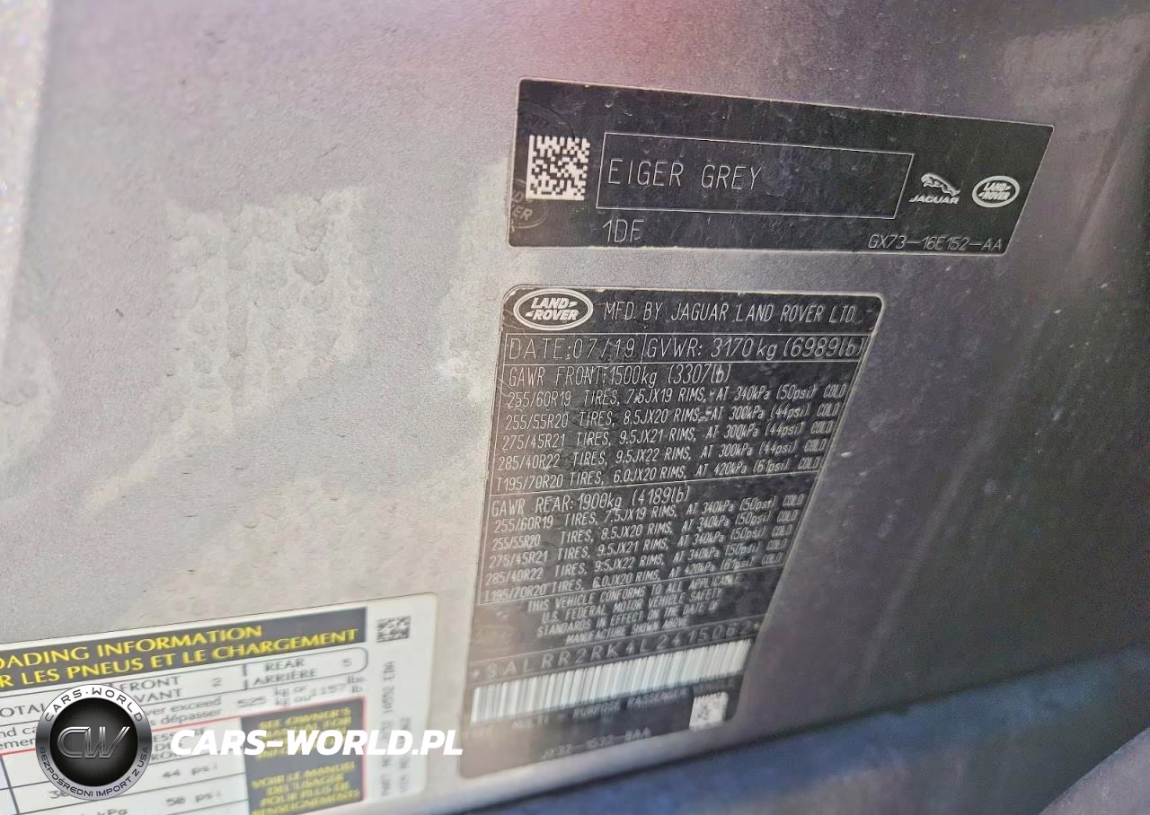 2020 Land Rover Discovery Hse VIN:SALRR2RK4L2415062 - 13