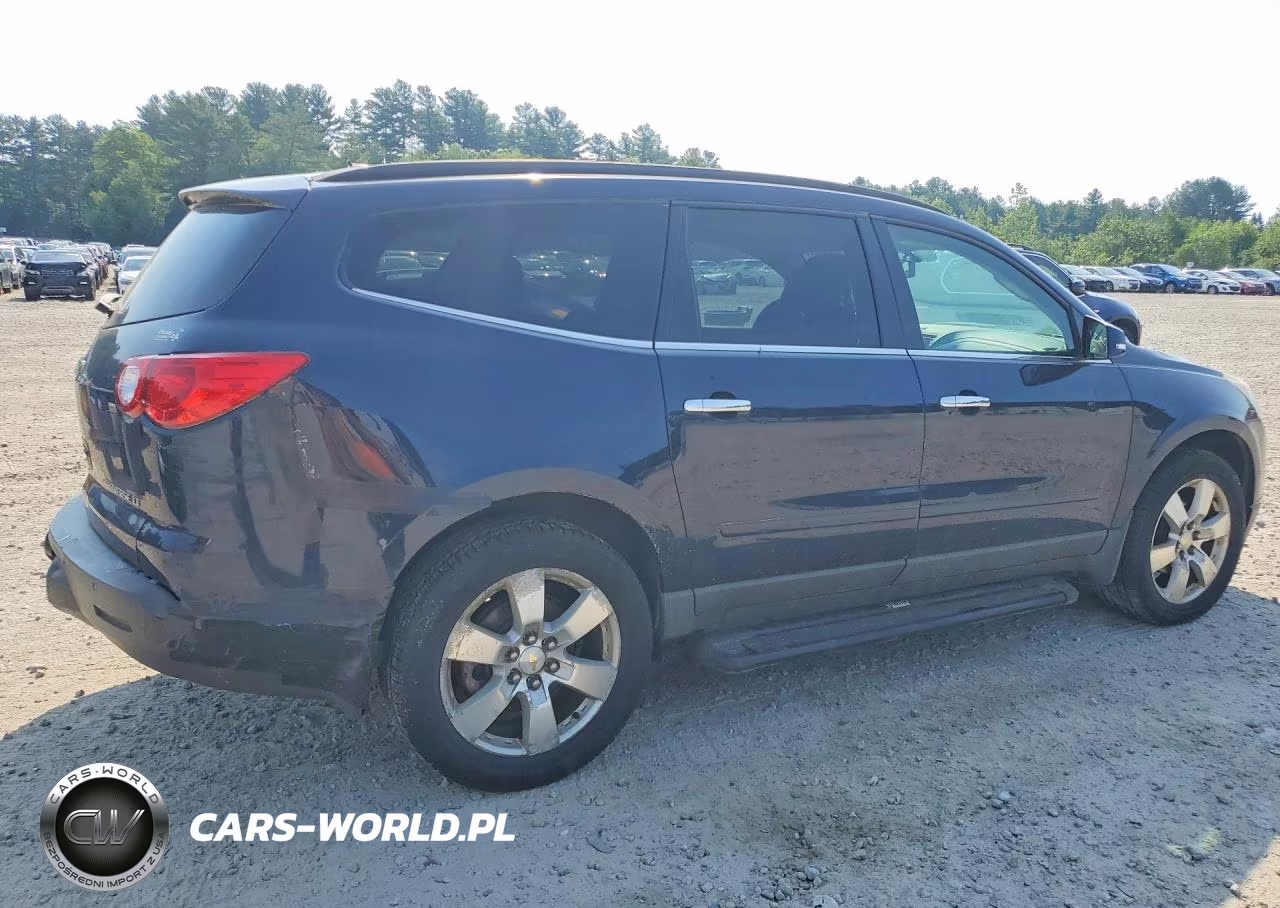 2012 Chevrolet Traverse Lt VIN:1GNKRGEDXCJ276582 - 3
