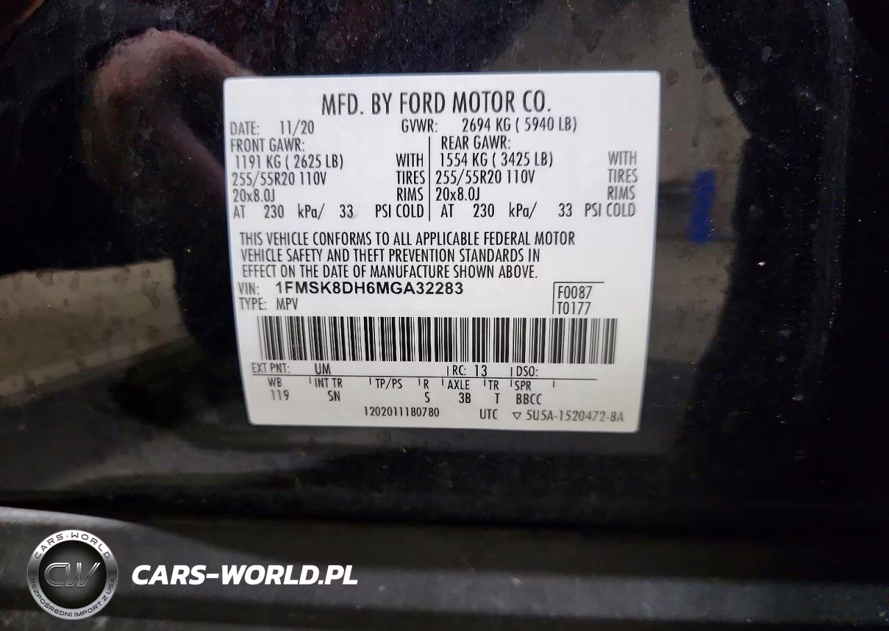 2021 Ford Explorer Xlt VIN:1FMSK8DH6MGA32283 - 14