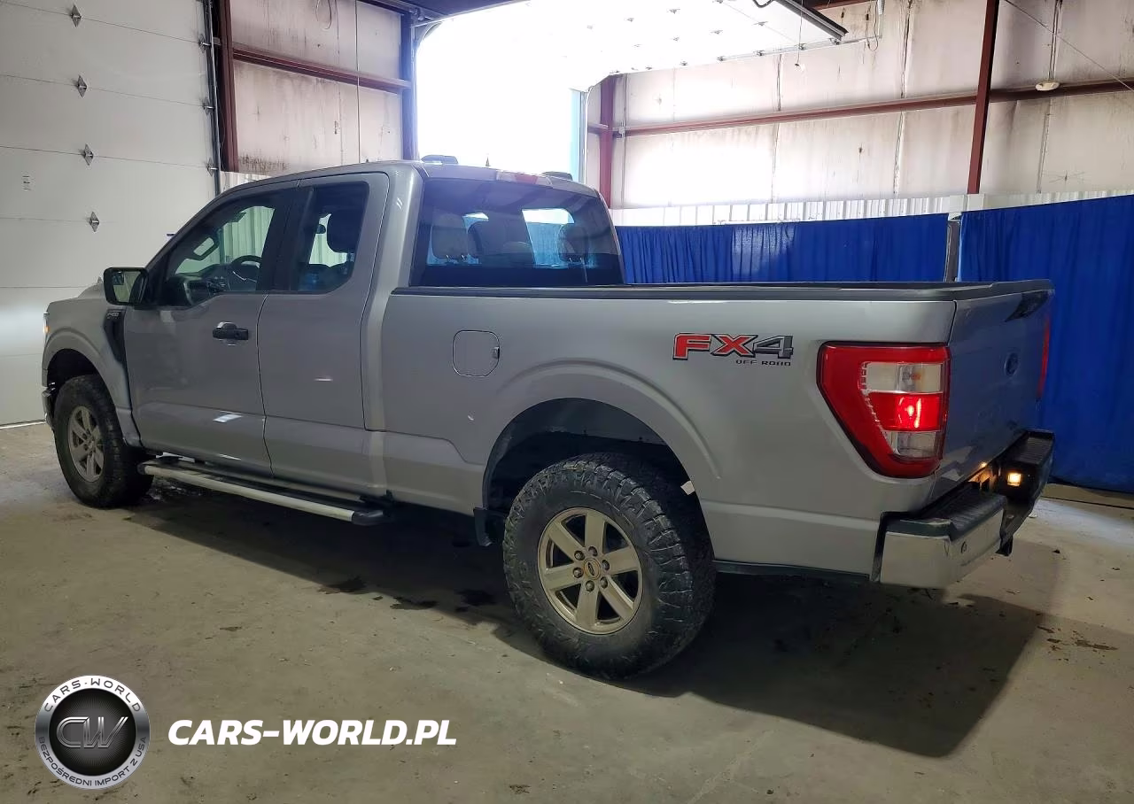 2022 Ford F150 Super Cab VIN:1FTFX1E5XNFB02281 - 2