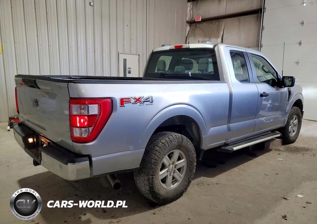 2022 Ford F150 Super Cab VIN:1FTFX1E5XNFB02281 - 3