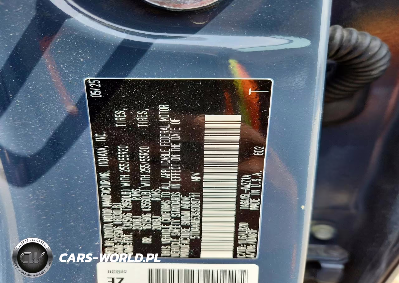 2025 Toyota Grand Highlander Platinum VIN:5TDAAAB53SS089711 - 13
