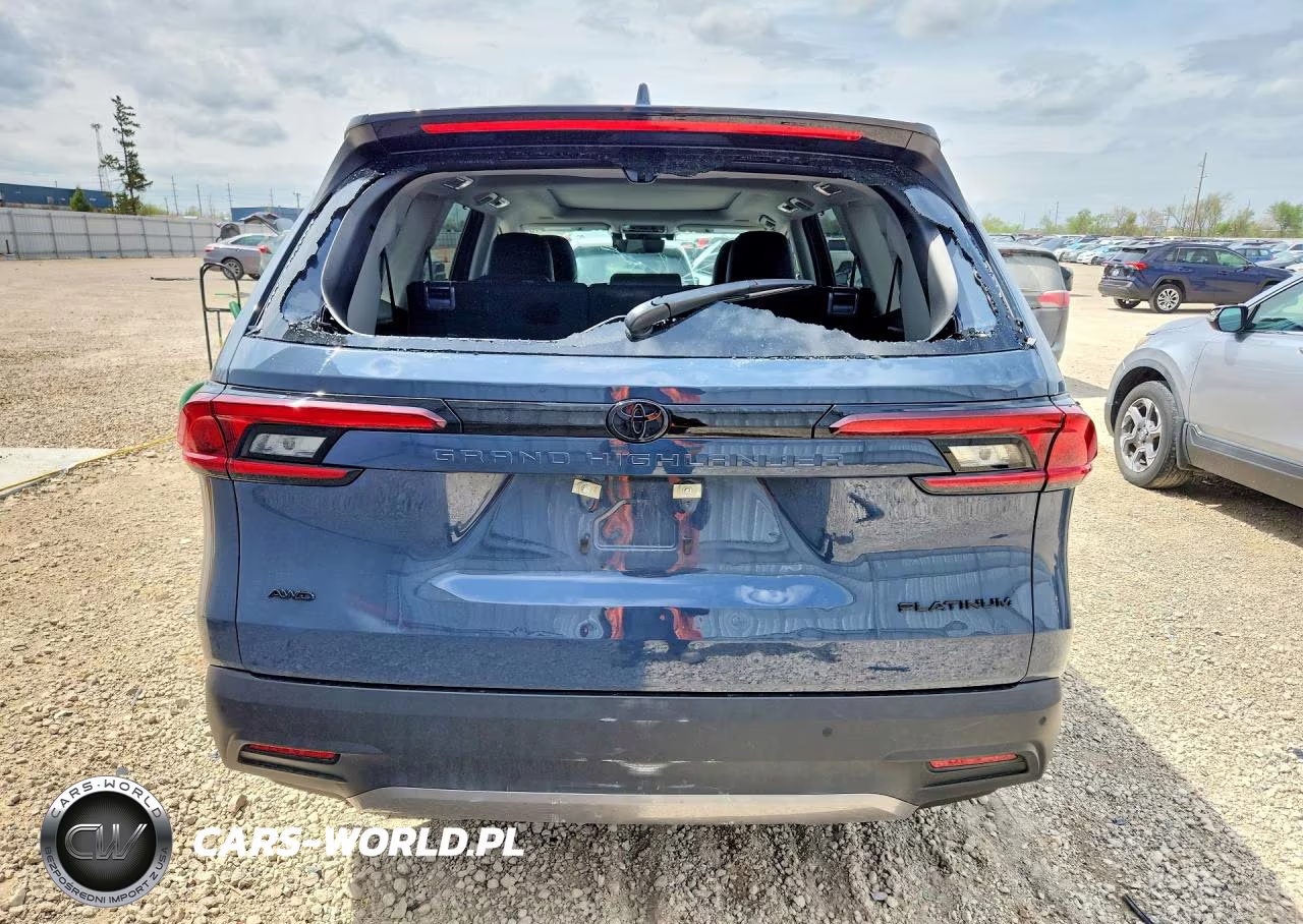 2025 Toyota Grand Highlander Platinum VIN:5TDAAAB53SS089711 - 6
