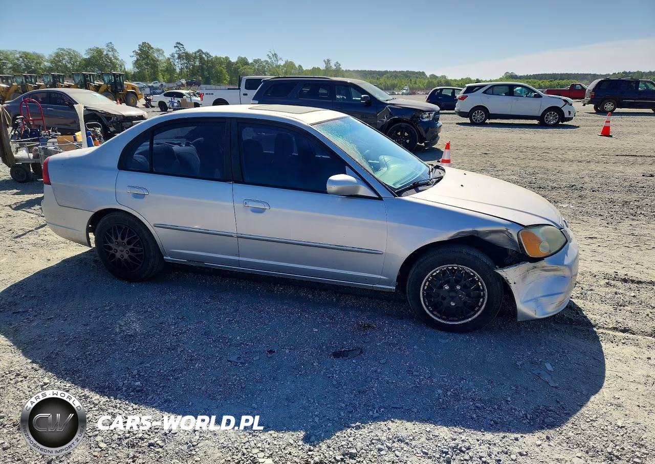 2002 Honda Civic Ex VIN:1HGES26732L062883 - 4