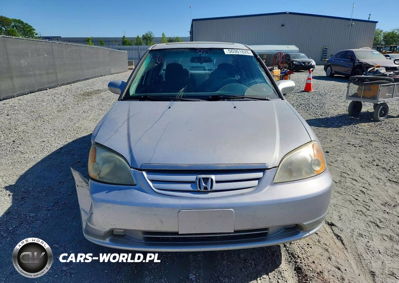 2002 Honda Civic Ex VIN:1HGES26732L062883 - 5