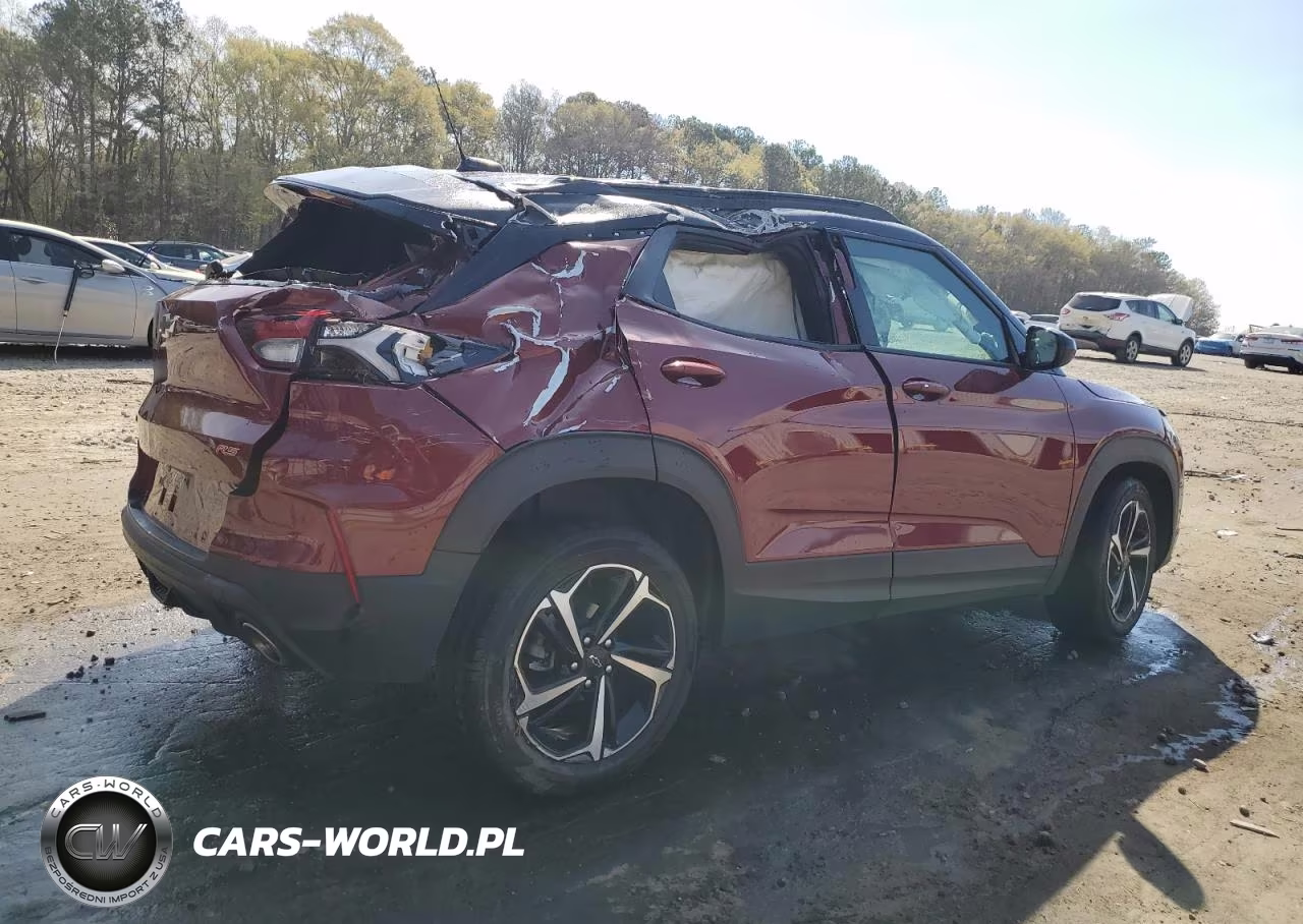 2022 Chevrolet Trailblazer Rs VIN:KL79MTSL5NB126187 - 3