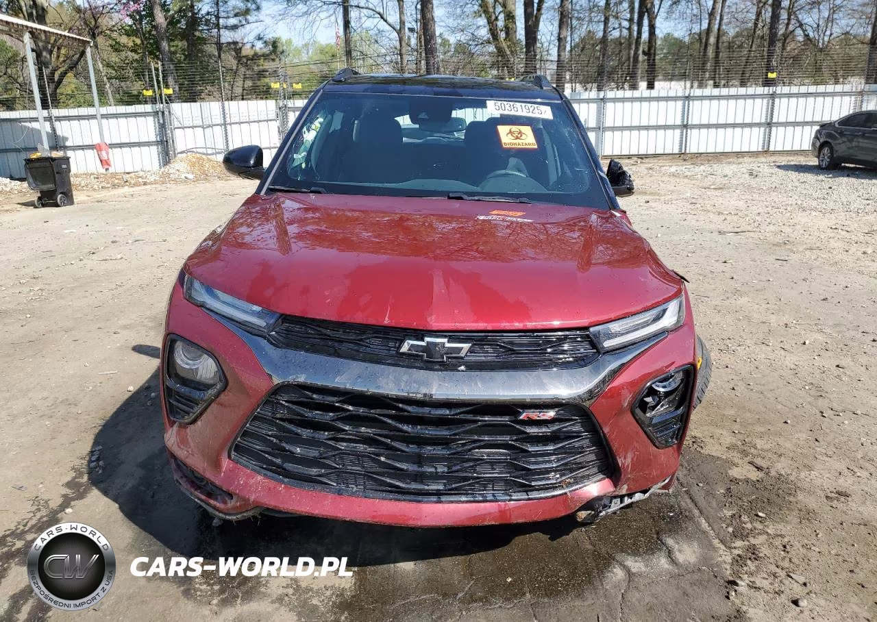 2022 Chevrolet Trailblazer Rs VIN:KL79MTSL5NB126187 - 5