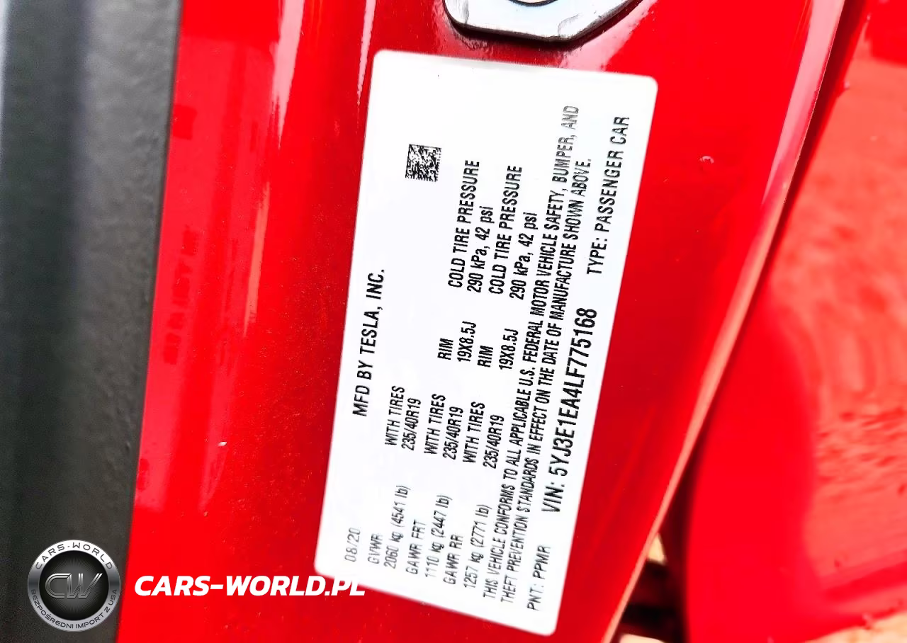 2020 Tesla Model 3 VIN:5YJ3E1EA4LF775168 - 12