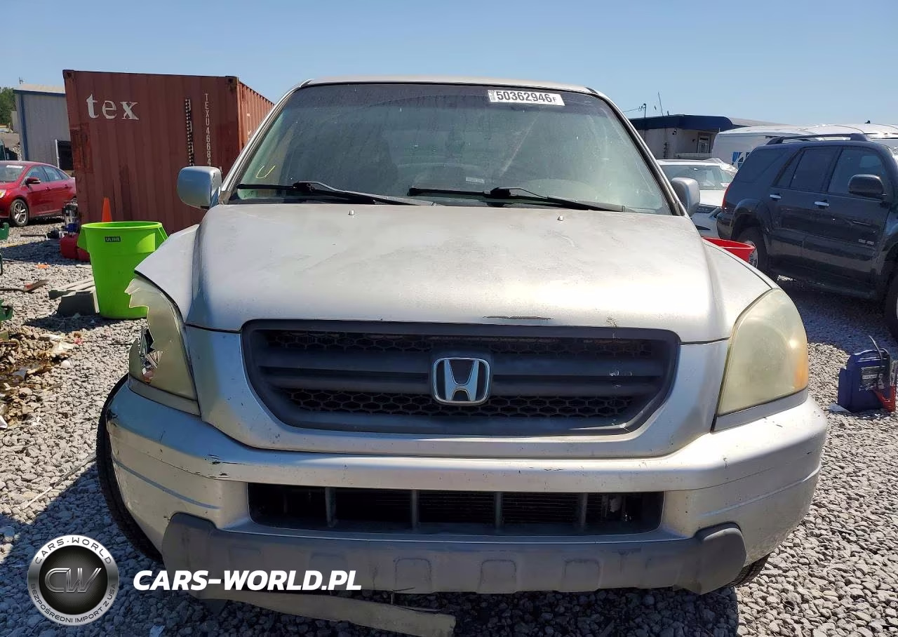 2003 Honda Pilot Exl VIN:2HKYF18623H526945 - 5