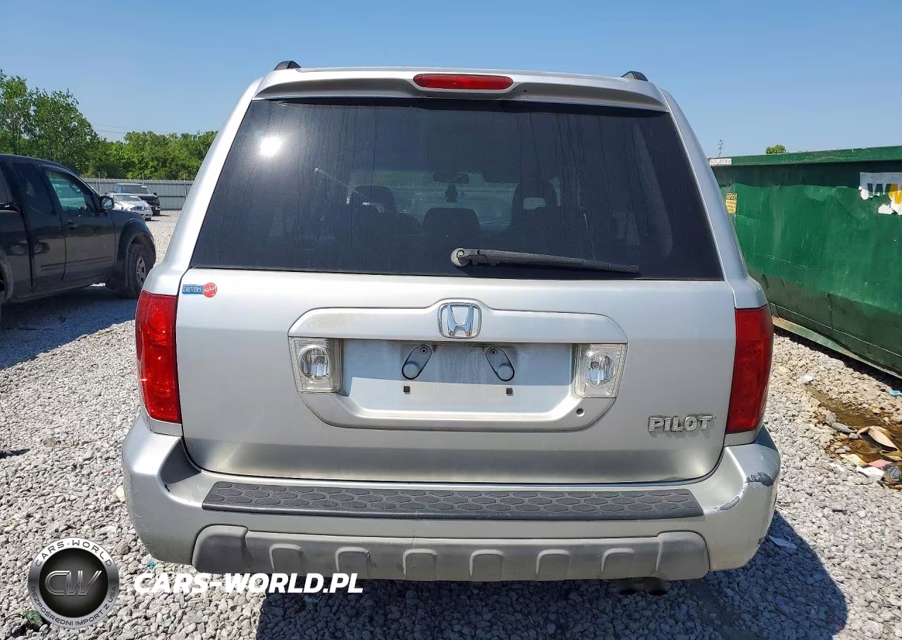 2003 Honda Pilot Exl VIN:2HKYF18623H526945 - 6