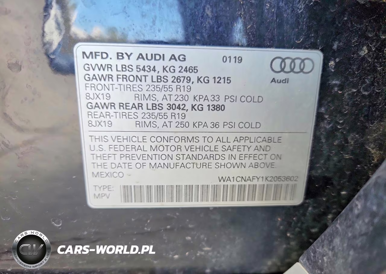 2019 Audi Q5 Prestige VIN:WA1CNAFY1K2053602 - 13