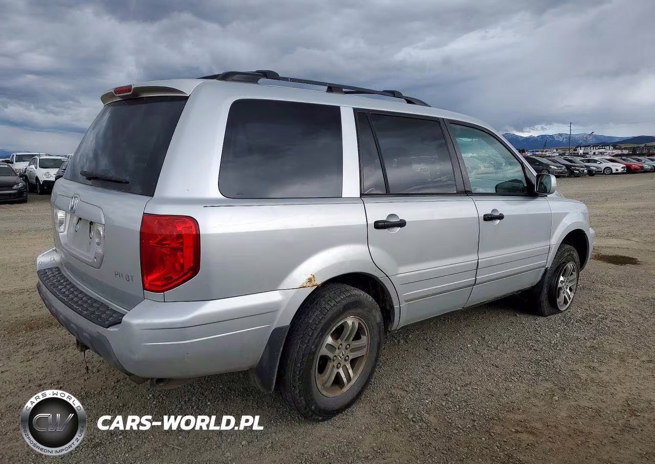 2004 Honda Pilot Exl VIN:2HKYF18744H582945 - 3