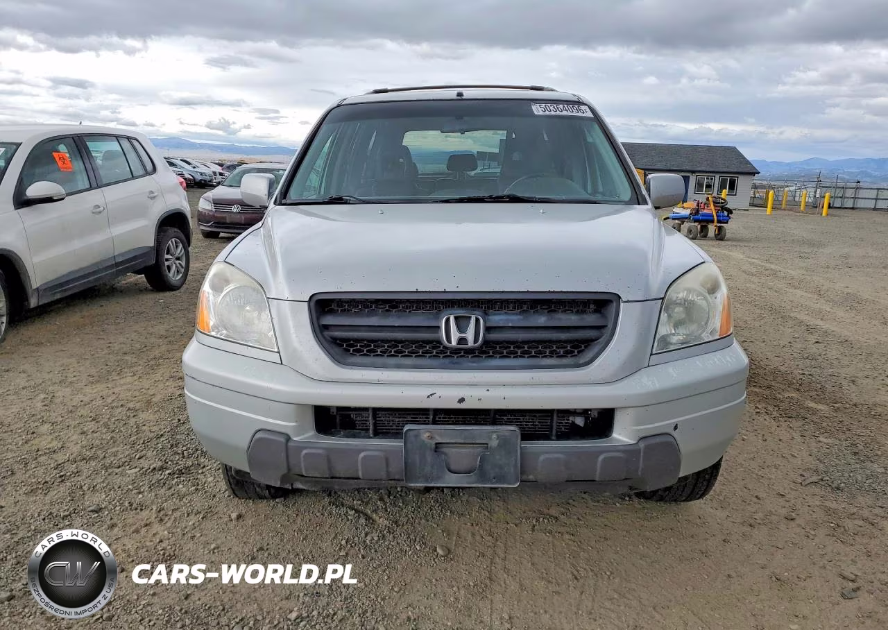 2004 Honda Pilot Exl VIN:2HKYF18744H582945 - 5