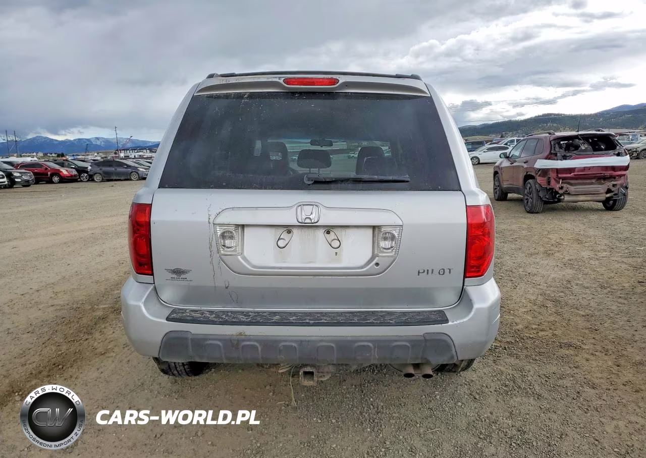 2004 Honda Pilot Exl VIN:2HKYF18744H582945 - 6