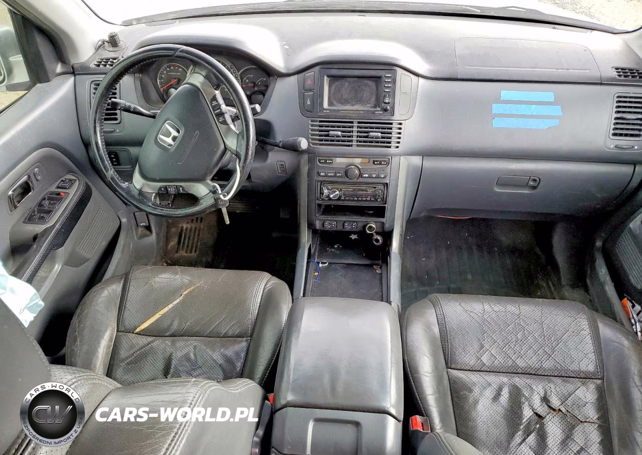 2004 Honda Pilot Exl VIN:2HKYF18744H582945 - 8
