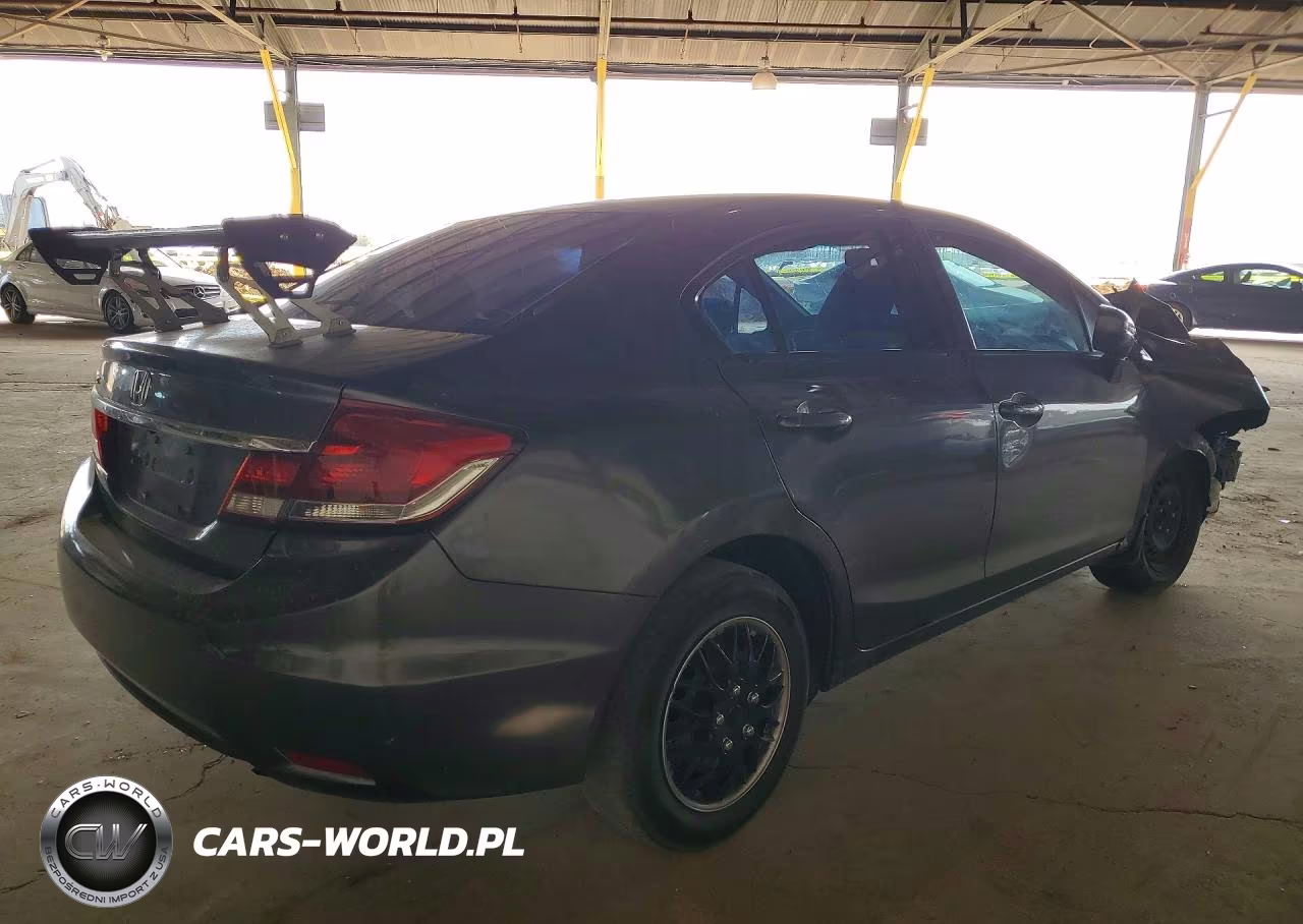 2015 Honda Civic Lx VIN:19XFB2E58FE023014 - 3