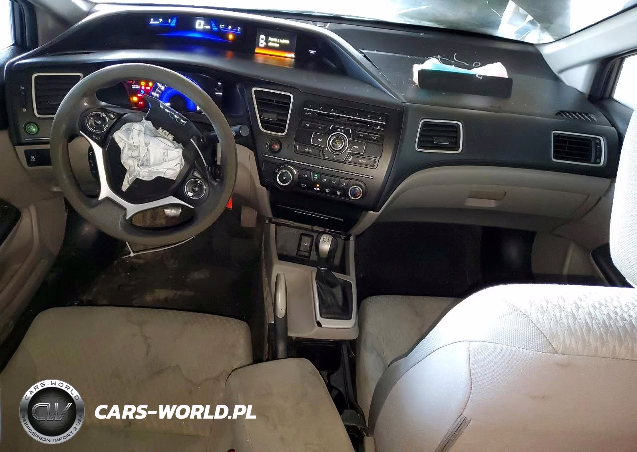 2015 Honda Civic Lx VIN:19XFB2E58FE023014 - 8
