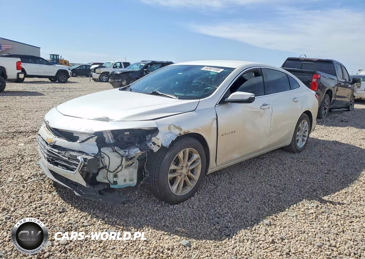 2017 Chevrolet Malibu Lt VIN:1G1ZE5STXHF267208 - 1