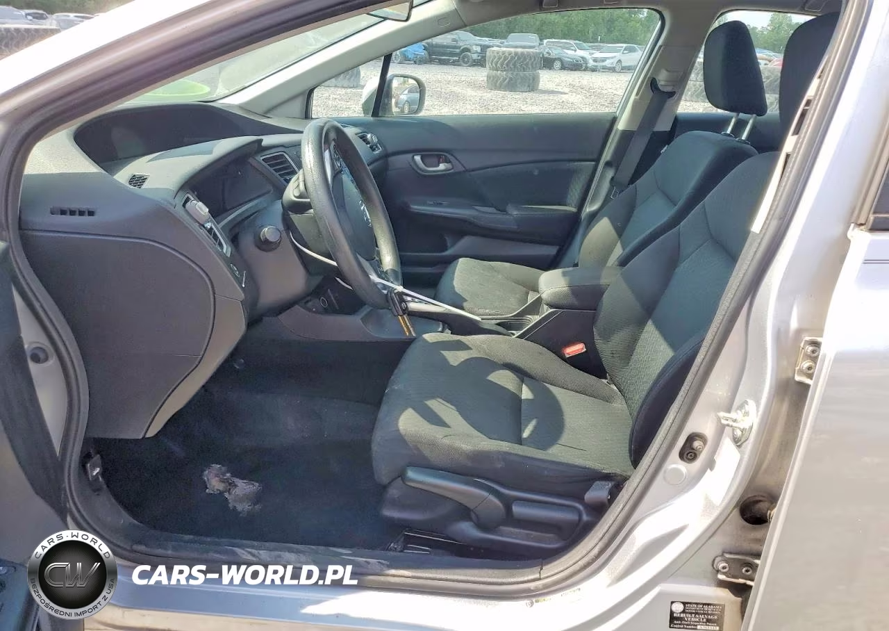 2015 Honda Civic Lx VIN:19XFB2F59FE104134 - 7