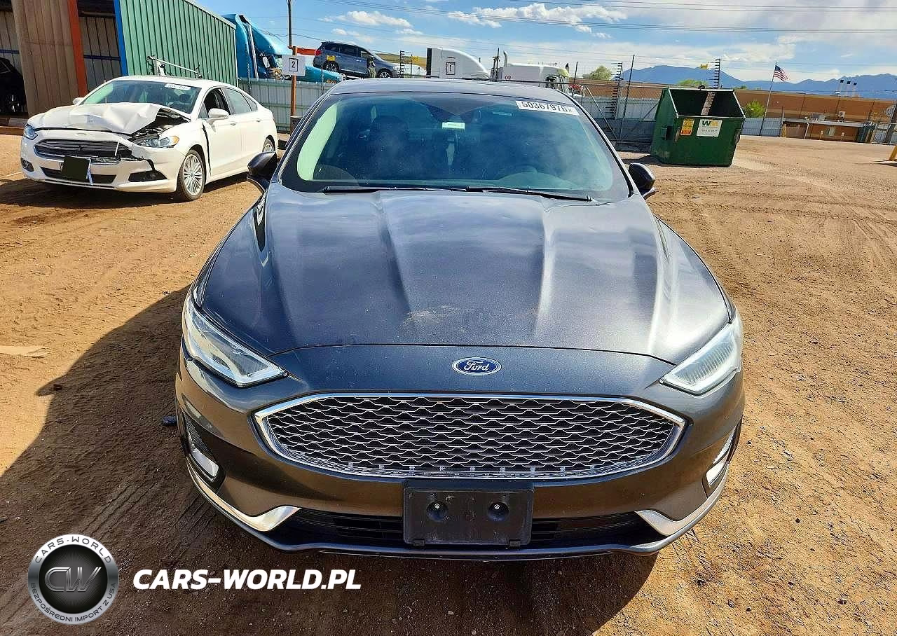 2019 Ford Fusion Titanium VIN:3FA6P0RU3KR240180 - 5