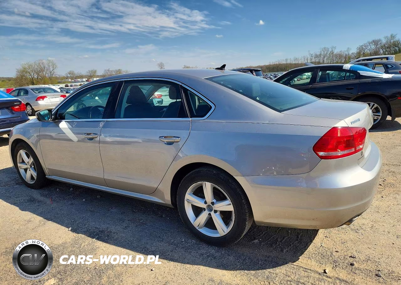 2013 Volkswagen Passat Se VIN:1VWBN7A33DC108321 - 2