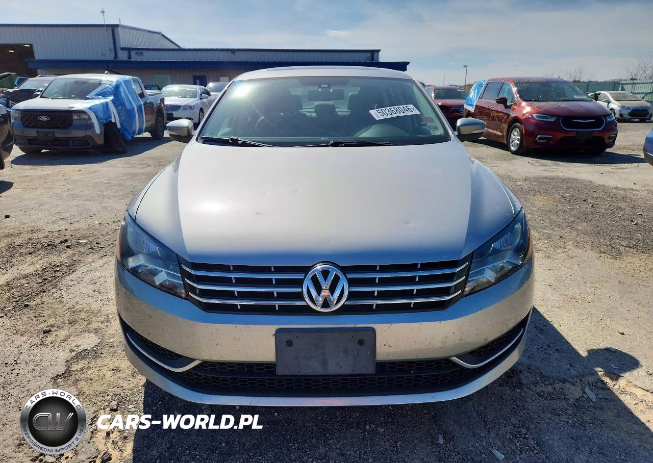 2013 Volkswagen Passat Se VIN:1VWBN7A33DC108321 - 5