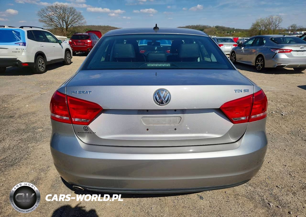 2013 Volkswagen Passat Se VIN:1VWBN7A33DC108321 - 6